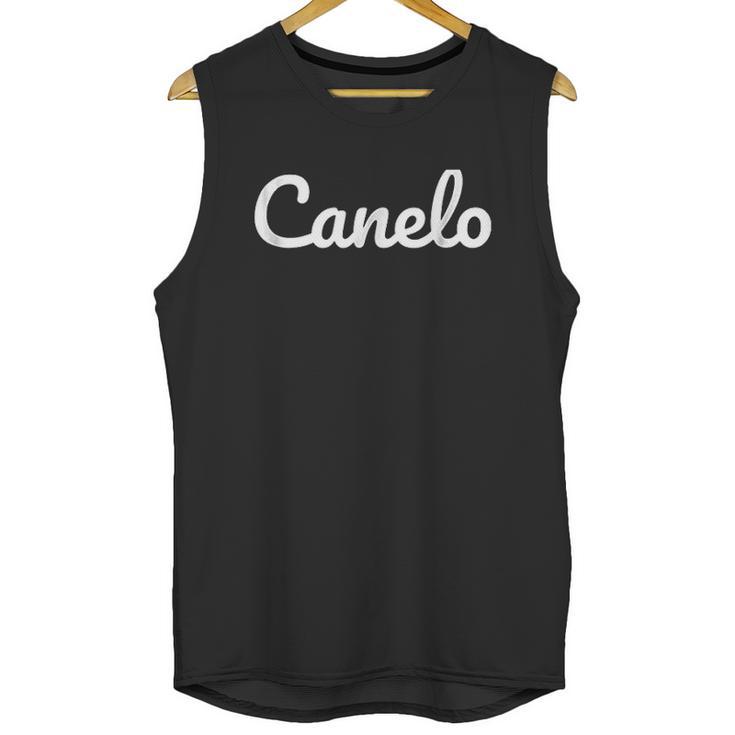 Canelo Boxing Mexican Motivation Unisex Tank Top