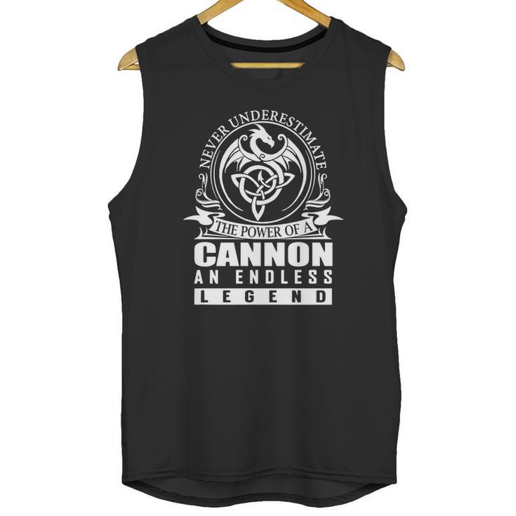 Cannon An Endless Legend Unisex Tank Top