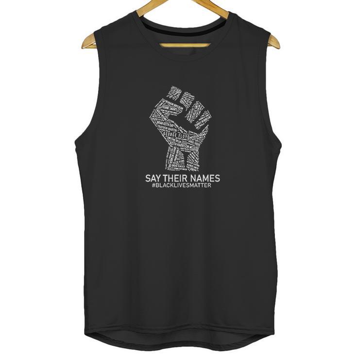 I Cant Breathe Black Lives Matter Protest Unisex Tank Top