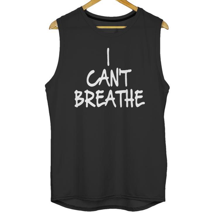 I Cant Breathe Eric Garner Support Tshirt Unisex Tank Top