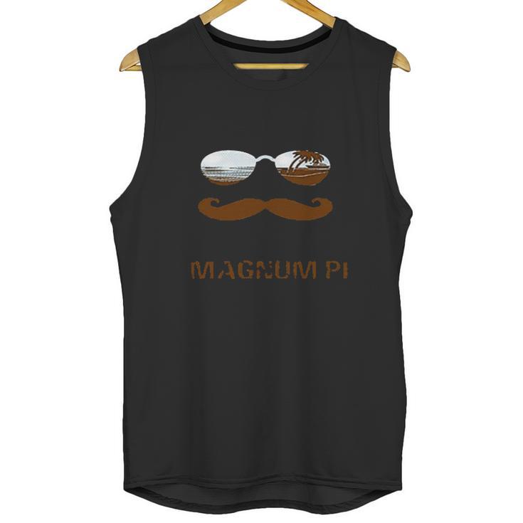 Captain Magnum Retro Vintage Science Love Pi Day Funny Unisex Tank Top