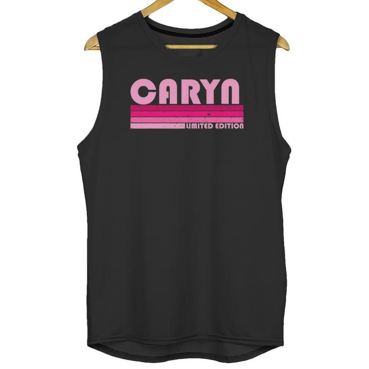 Caryn Name Personalized Retro Vintage 80S 90S Birthday Unisex Tank Top