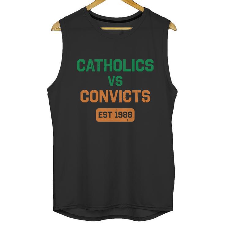 Catholics Vs Convicts 1988 Unisex Tank Top