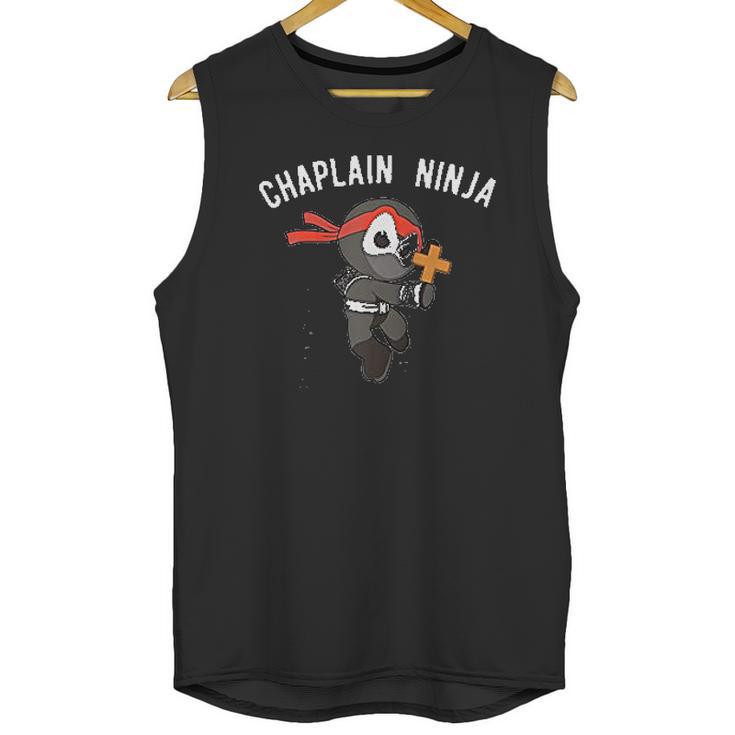 Chaplain Ninja Martial Arts Clergy Unisex Tank Top