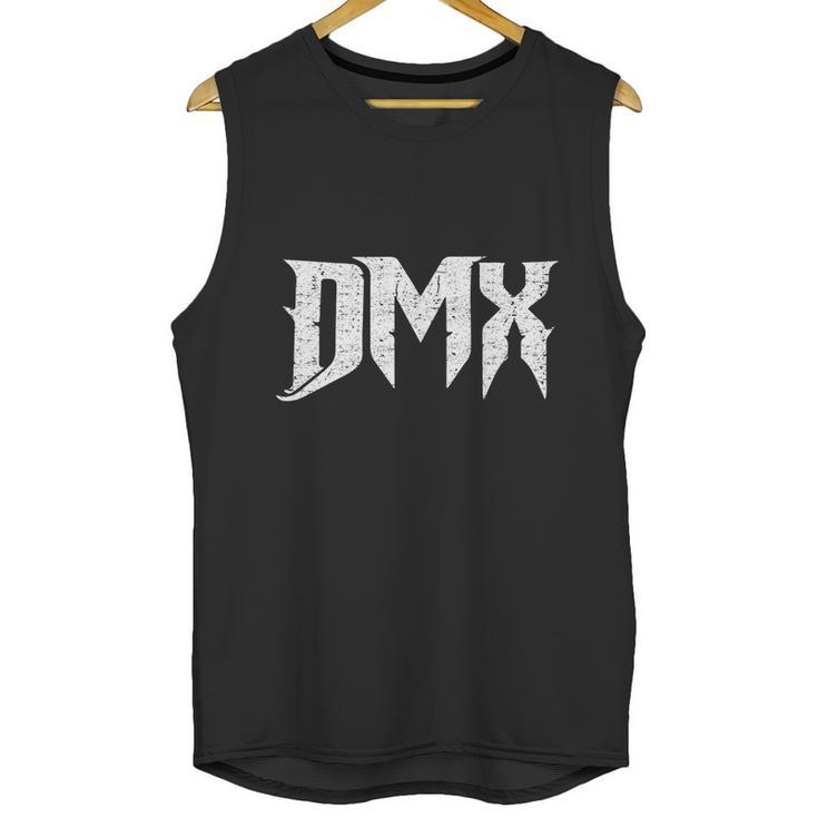 Classic Dmx White Word Art Unisex Tank Top