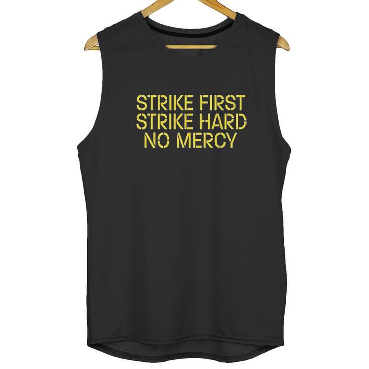 Cobra Kai Karate Kid Merchandise Retro No Mercy Graphic Tee Unisex Tank Top