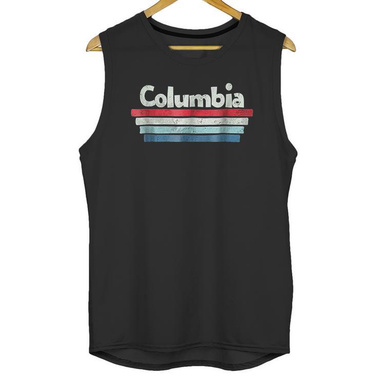 Columbia  Retro Design Unisex Tank Top