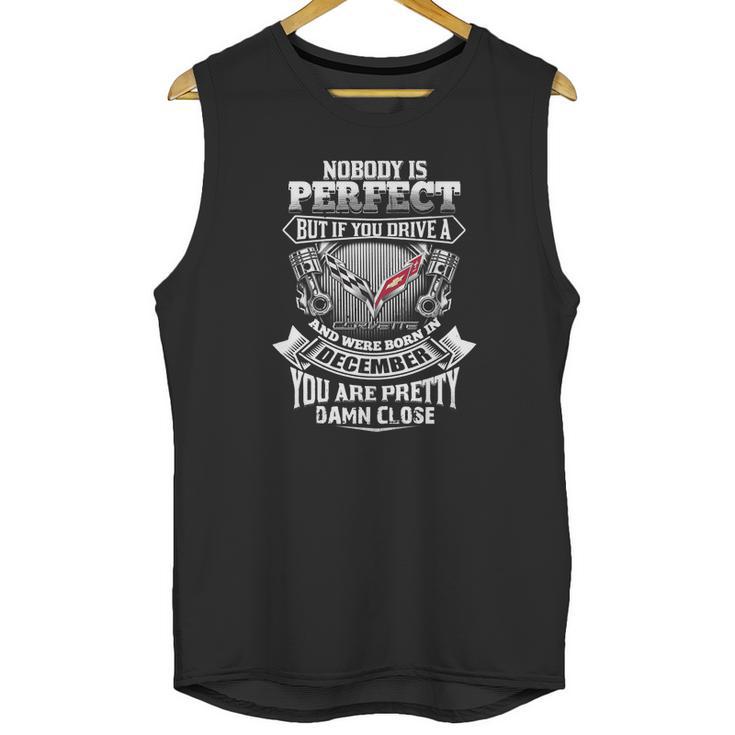 Corvette December Unisex Tank Top