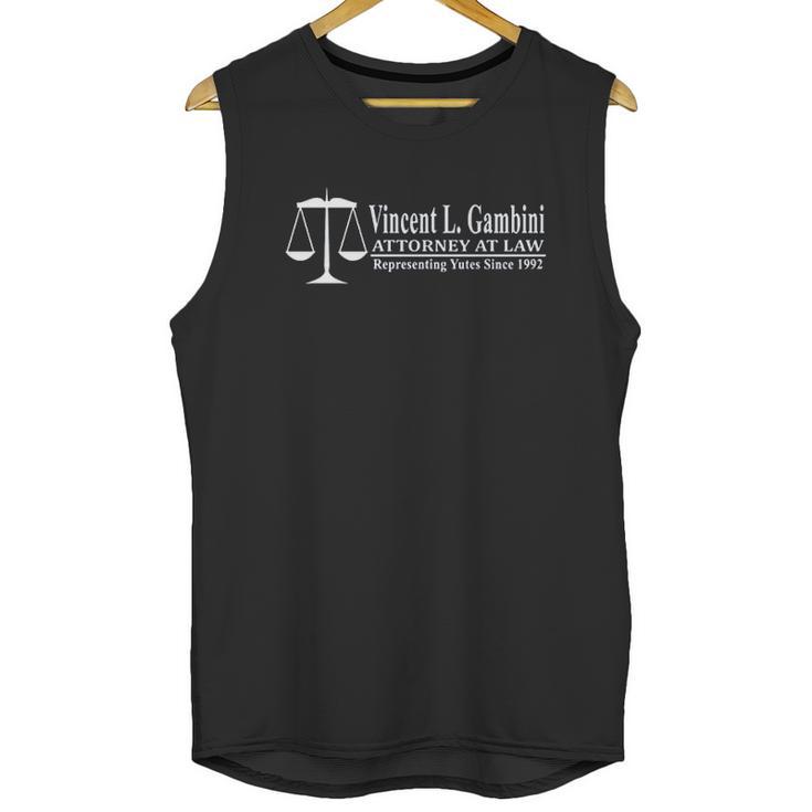 My Cousin Vinny Vincent Gambini Attorney At Law Unisex Tank Top