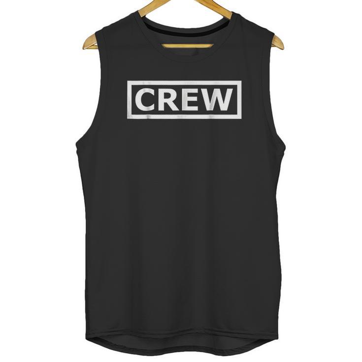 Crew Logo Funny Logo Unisex Tank Top