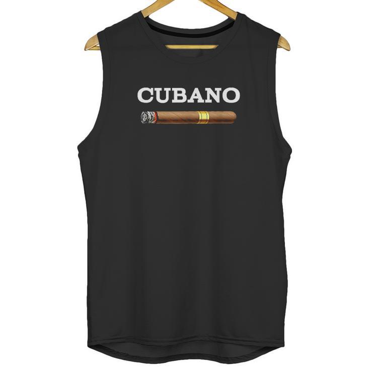 Cuban Cigar Cubano Smoking Tobacco Gift For Smoker Unisex Tank Top