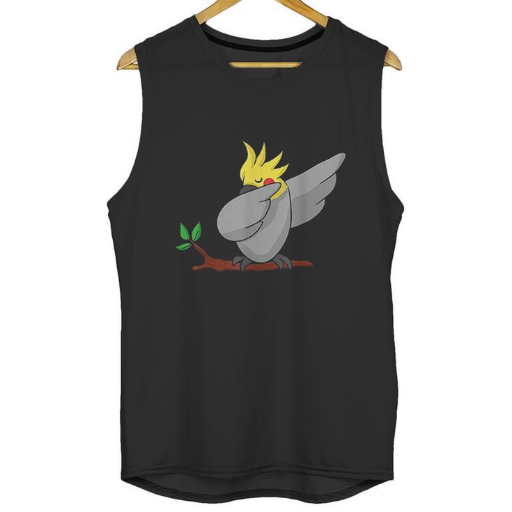 Dabbing Cockatiel Funny Dab Gift Hip Hop Dance Unisex Tank Top