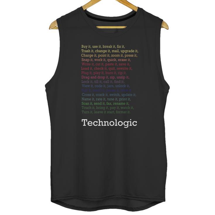 Daft Punk - Technologic Unisex Tank Top