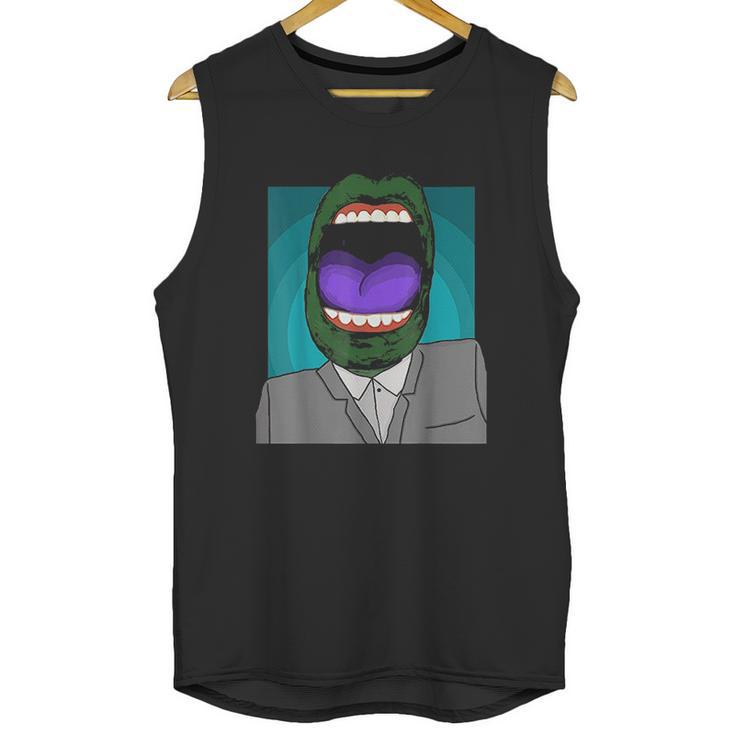 David Byrne Talking Head Art Unisex Tank Top