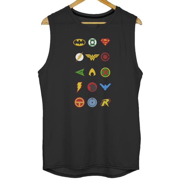 Dc Superheroes T-Shirt Unisex Tank Top