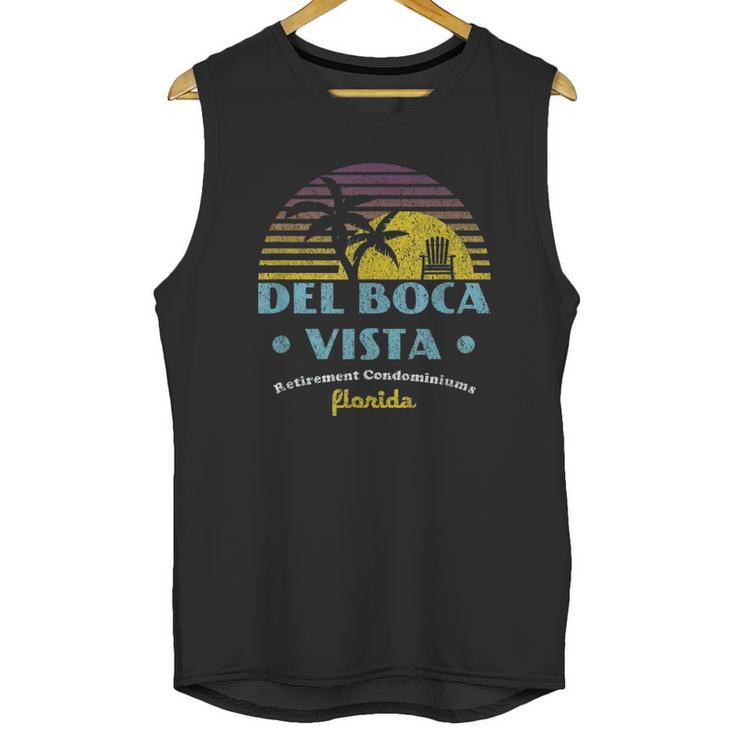 Del Boca Vista Florida Vintage Unisex Tank Top