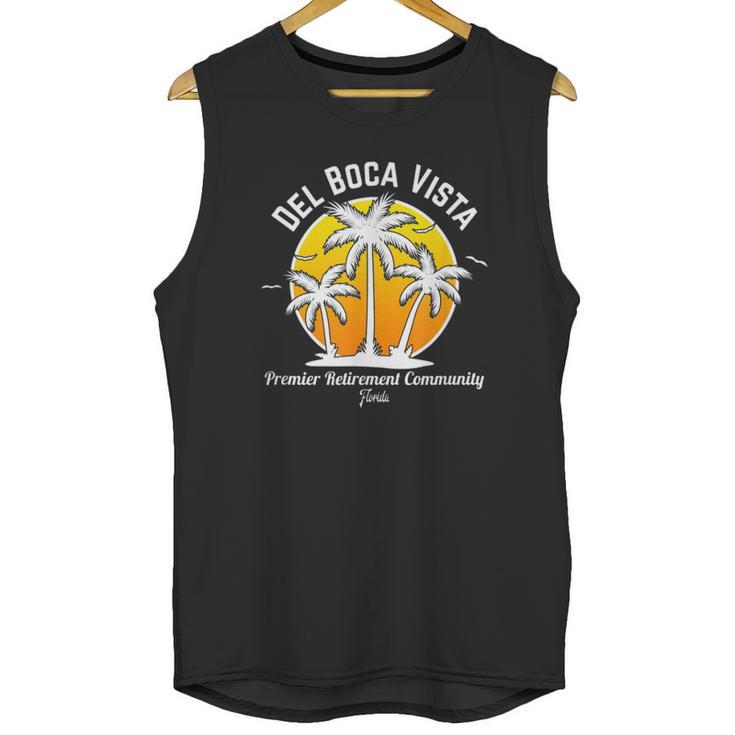 Del Boca Vista Retro Graphic Unisex Tank Top