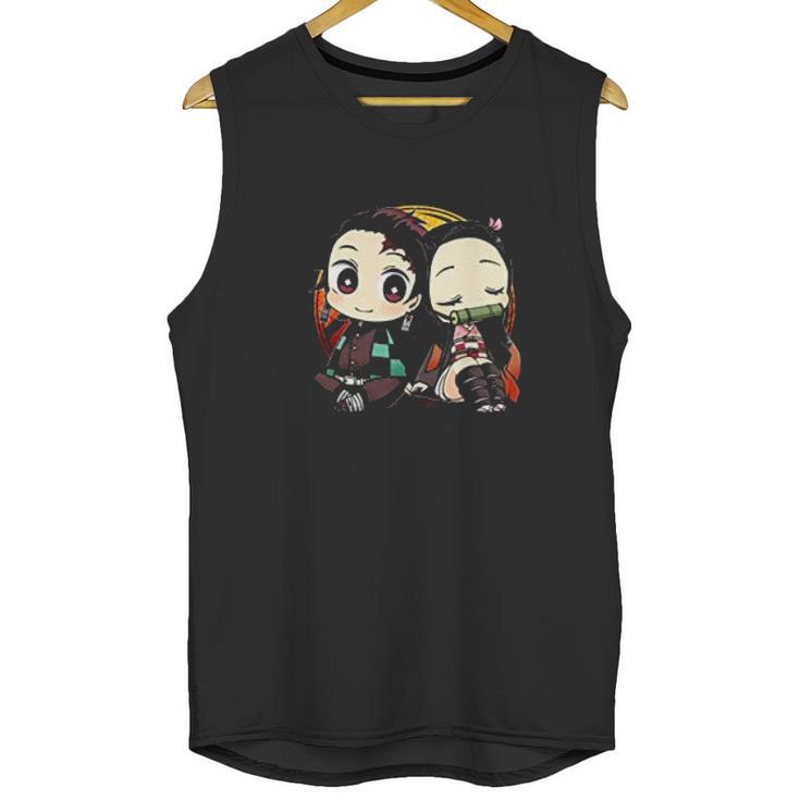 Demon Slayer Sliblings Look Unisex Tank Top