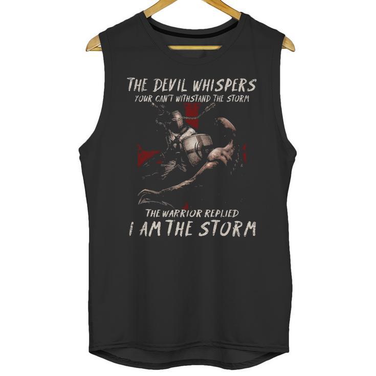 The Devil Whispers Unisex Tank Top