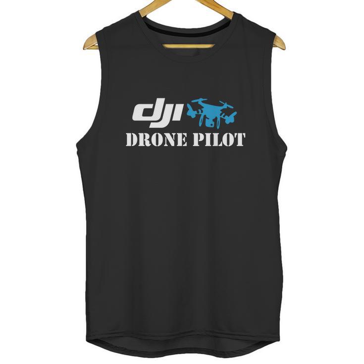 Dji Drone Pilot Logo Unisex Tank Top