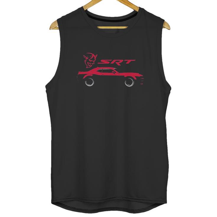 Dodge Challenger Demon Srt Graphic Unisex Tank Top