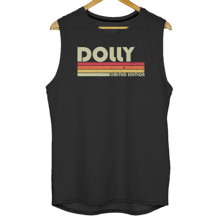 Dolly Gift Name Personalized Retro Vintage 80S 90S Birthday Unisex Tank Top