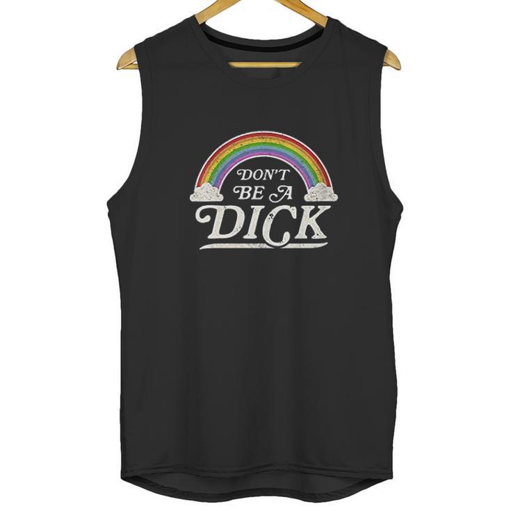 Dont Be A Dick Retro Unisex Tank Top