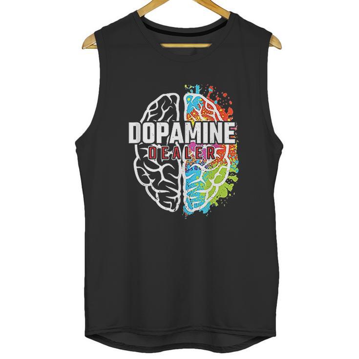 Dopamine Dealer Fitness Coach Personal Trainer Unisex Tank Top