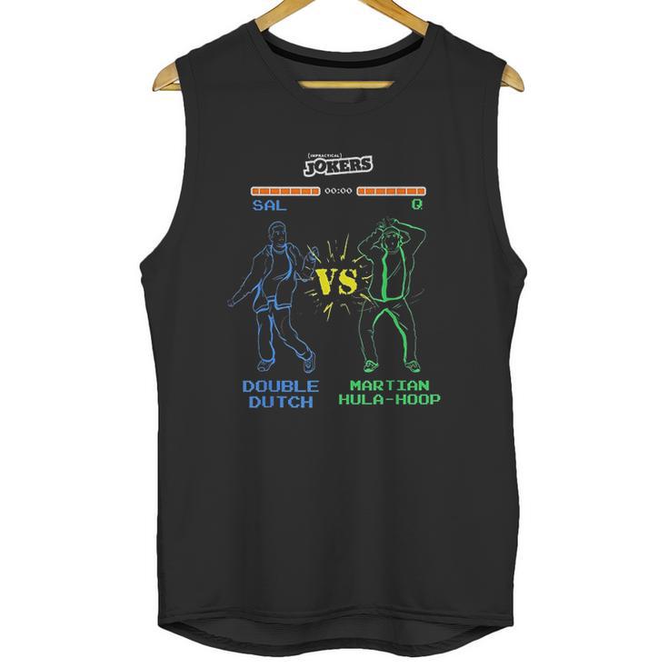 Double Dutch Martian Hula Hoop Unisex Tank Top