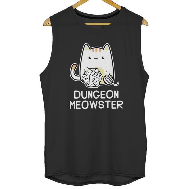 Dungeon Meowster Dungeons And Dragons Unisex Tank Top