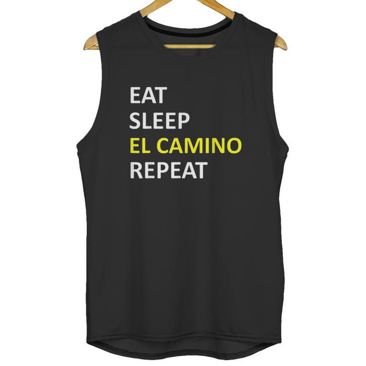 Eat Sleep El Camino Repeat Unisex Tank Top