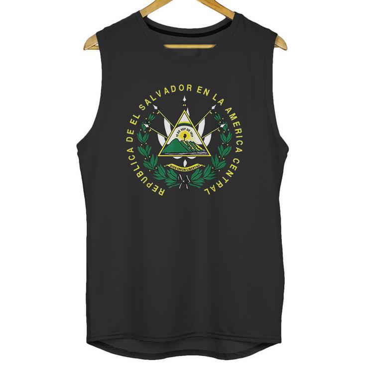 El Salvador Salvadoran Coat Of Arms Unisex Tank Top