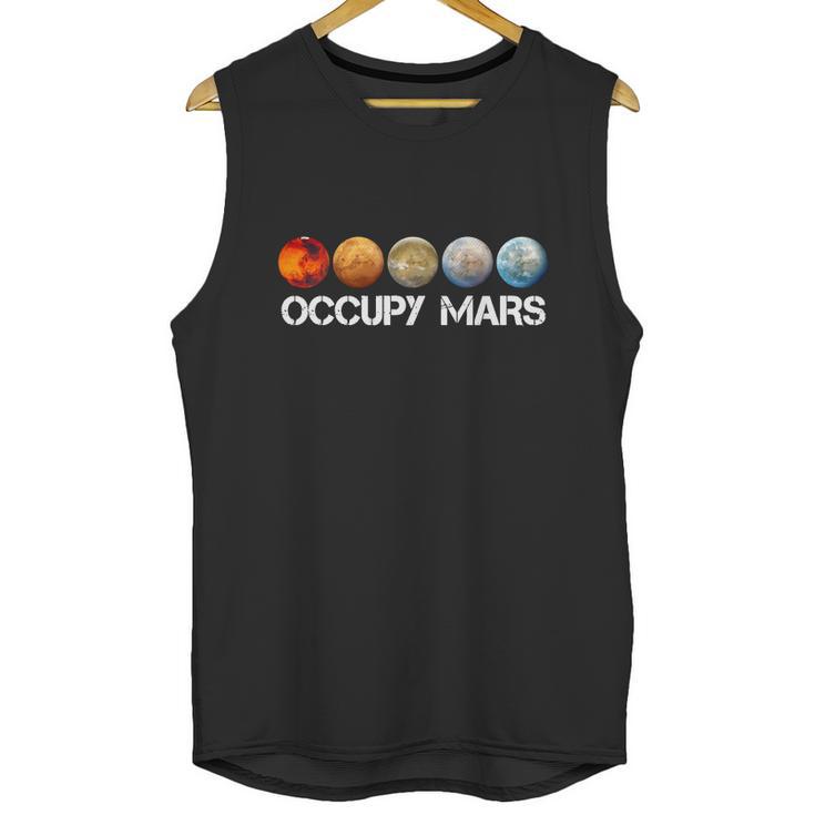 Elon Musk Science Occupy Mars Unisex Tank Top