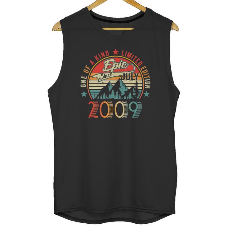 Epic Since July 2009 Born July 2009 12 Years Old Unisex Tank Top