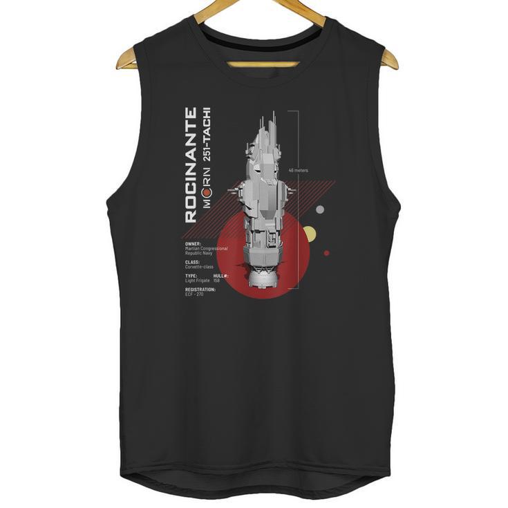 The Expanse Rocinante Ship T-Shirt Unisex Tank Top