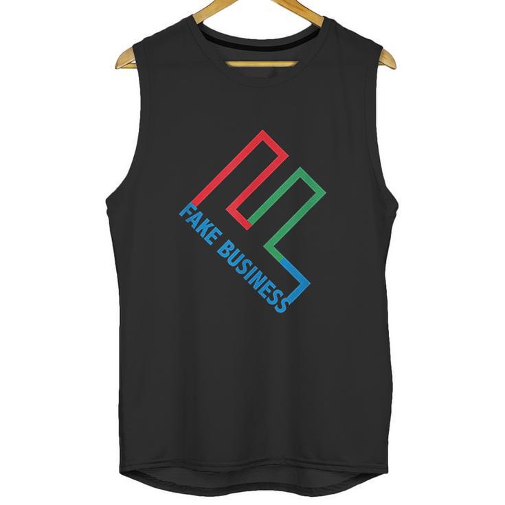 Fake Business Parody Design Unisex Tank Top