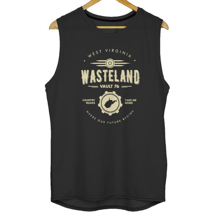 Fallout 76  Wasteland Vault 76 West Virgina Unisex Tank Top