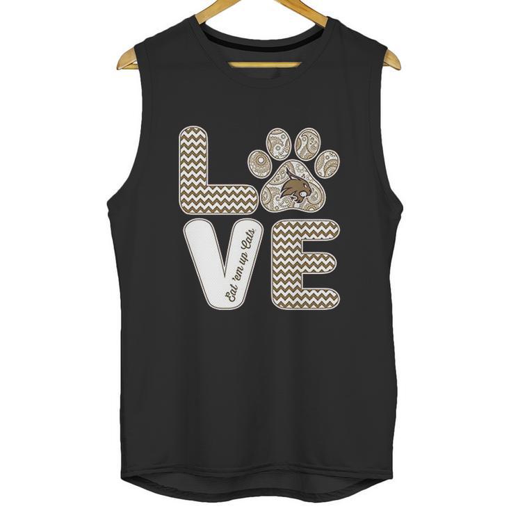 Fanprint Texas State Bobcats Unisex Tank Top