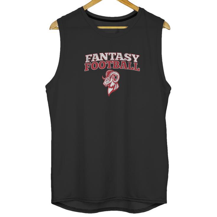 Fantasy Football Goat Bragging Rights Unisex Tank Top