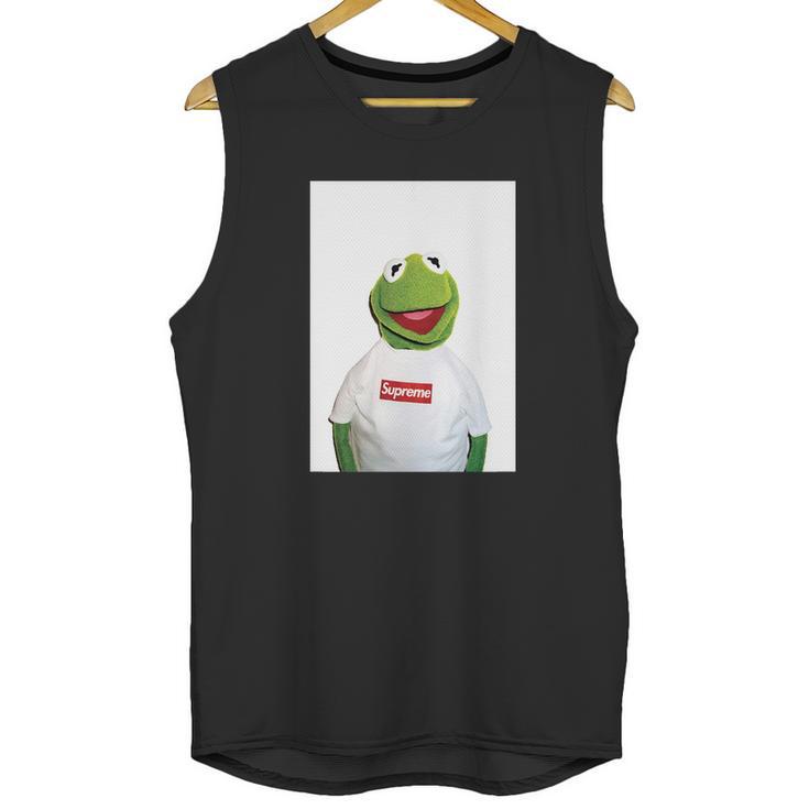 Fashionable Kermit Unisex Tank Top