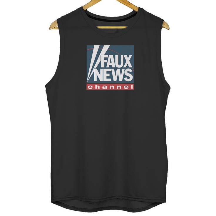 Faux News Channel Unisex Tank Top