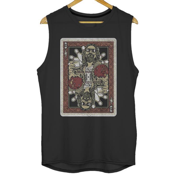 Fifth Sun The Big Lebowski Dude Playing Card Unisex Tank Top