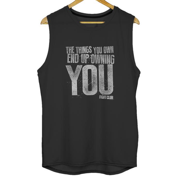 Fight Club Movie Quote Unisex Tank Top