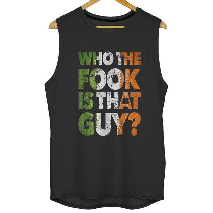 Who The Fook Is That Guy Unisex Tank Top