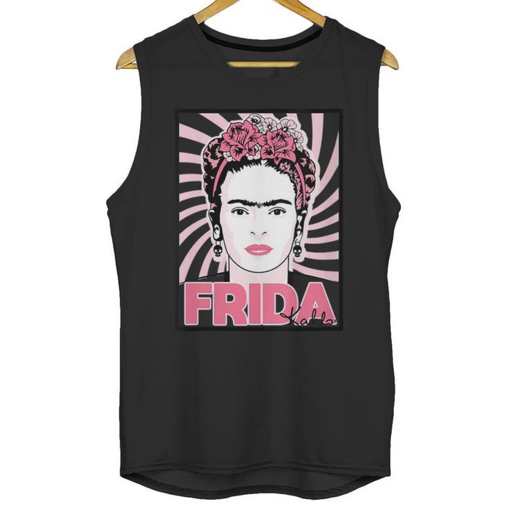 Frida Kahlo Portrait Graphic Unisex Tank Top