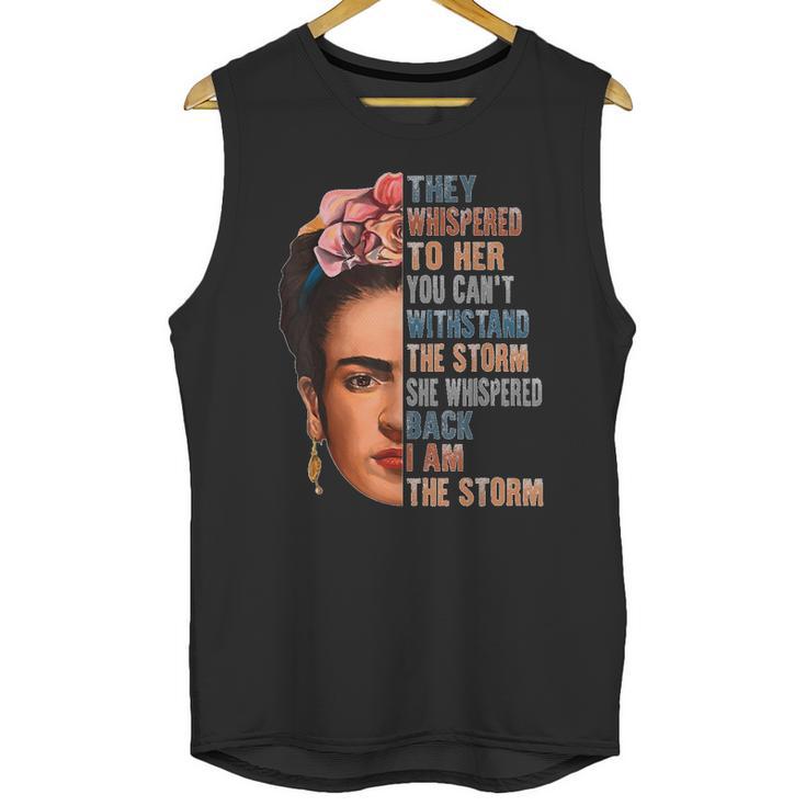 Frida Kahlo Quote Vintage Unisex Tank Top