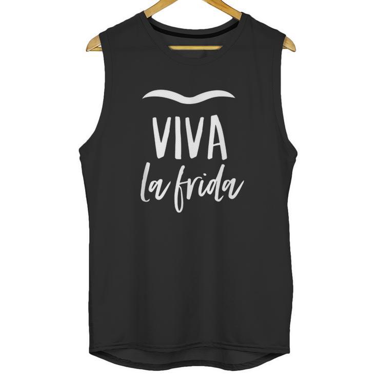 Frida Kahlo Viva La Frida Graphic Unisex Tank Top