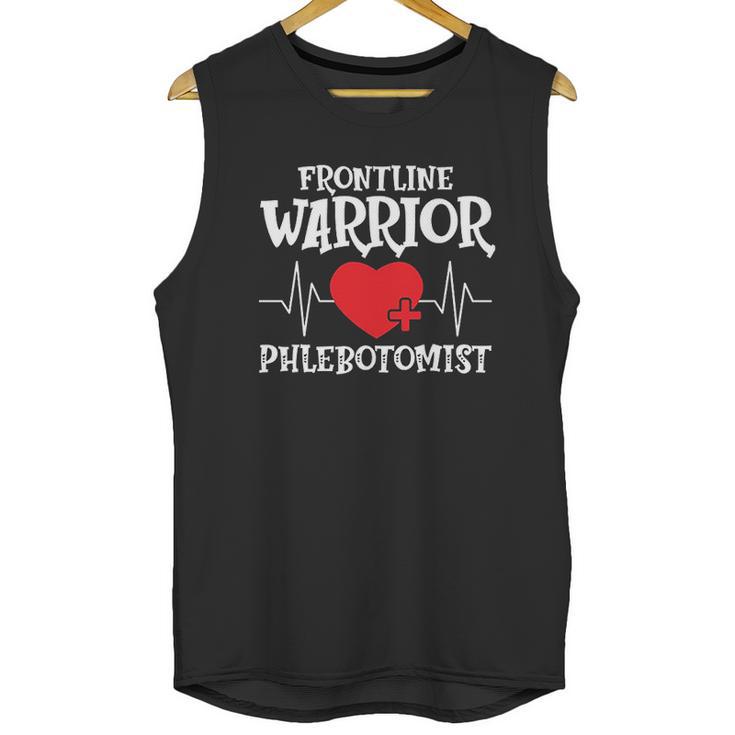 Frontline Warrior Phlebotomist Unisex Tank Top