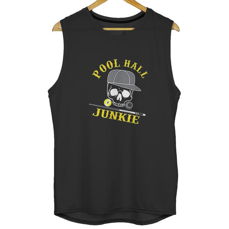 Funny Billiard Pool Hall Junkie Unisex Tank Top