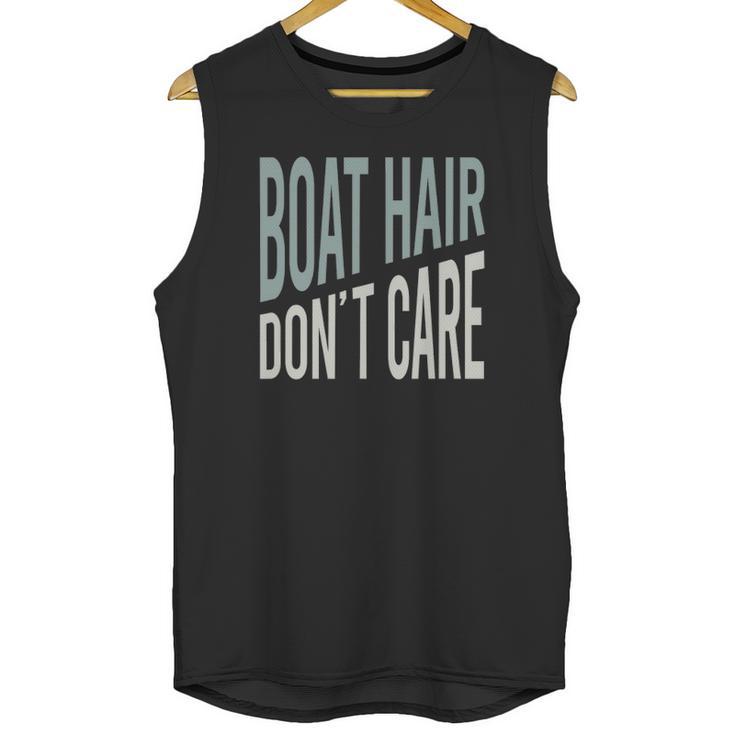 Funny Boating Pun Boater Water Humor Unisex Tank Top